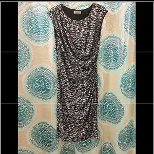 Black and white dress